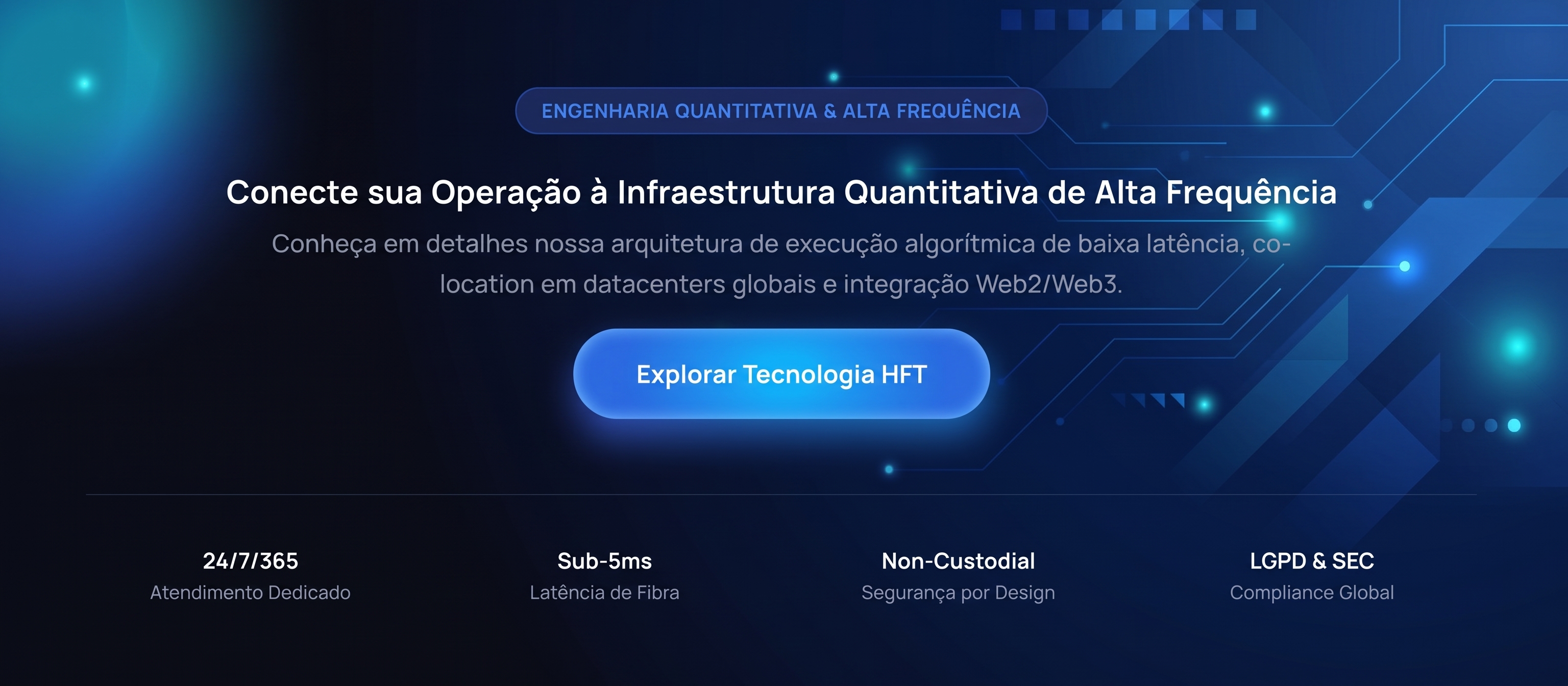 Engenharia Quantitativa & Alta Frequência - América Tech Labs